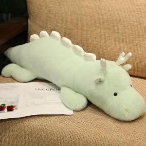 Large Animals Plush White Dragon Kawaii 70-140cm Stuffed Soft Dinosaur Plush Toy Birthday Present For Kids Home Decoration2026