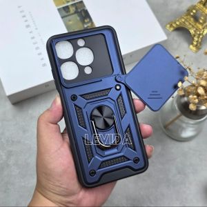 Itel A90 Case Robot Ringstand Slide Kamera Itel A90