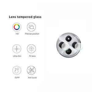 2 in 1 Redmi 14C 4G Screen Protector+ Protector Full Cover Full Glue Xiaomi Redmi14C Redmi 14 C Tempered Glass Film Protection With Camera Flim Protection