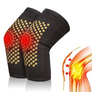 PLS 2pcs Pelindung Lutut Sport High Elastic Knee Pads Self Heating