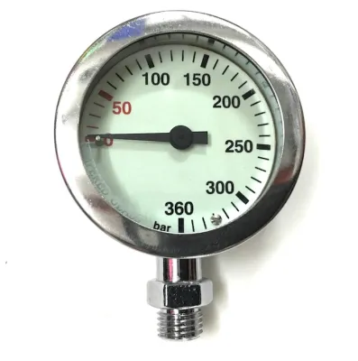 52mm White Dial Diving Pressure Gauge | SPG