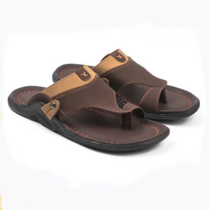 Sandal Japit Kulit Pria Fuul Jahit