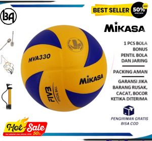 Promo Bola voli volly voly Mikasa Grad OrijinalV300 MVA 330 Premium Import