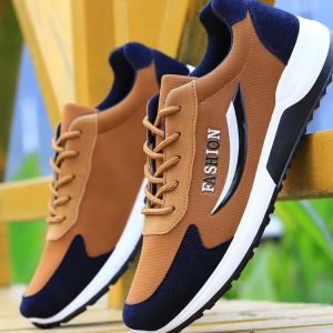 Korean Breathable Canvas Sneakers For Men Casual Comfortable Rubber Shoes Outdoor Sport Shoes For Men