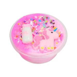 EDDY SONG Cute Unicorn Unicorn Puff Slime Clay Plastic Clay Rainbow Slime Educational Toys Colorful Kid Toy