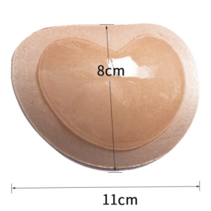 EH 1Pair Padding Inserts Thicker Sponge Bra Pads Breast Push Up Enhancer Invisible Lift Up Bra for Women