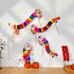 DIY Dancing Horse Paper Craft New Year Decoration Kindergarten Performance Prop Chinese New Year Classroom Decor Kids Activity Kraf Kuda Menari DIY Hiasan Aksesori Persembahan Tadika Dekorasi Tahun Baru Cina Aktiviti 元旦新年舞马拉花年会表演剪纸灯笼教室装饰布置幼儿园拍照道具 Y153