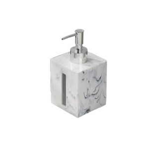 GONOVO Nhựa Chai nước rửa tay Giả đá cẩm thạch Sang trọng nhẹ Chai đựng Kem dưỡng da Chai phụ Có khay Bình xịt Sữa tắm Phòng tắm