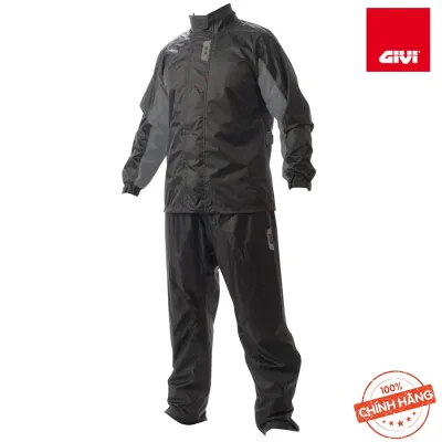 [HCM][TUYỆT VỜI] Áo Mưa Bộ Givi RIDER TECH Rain Suit Black Grey RRS07 AX-NG sự lựa chọn hoàn hảo cho hành trình của bạn.