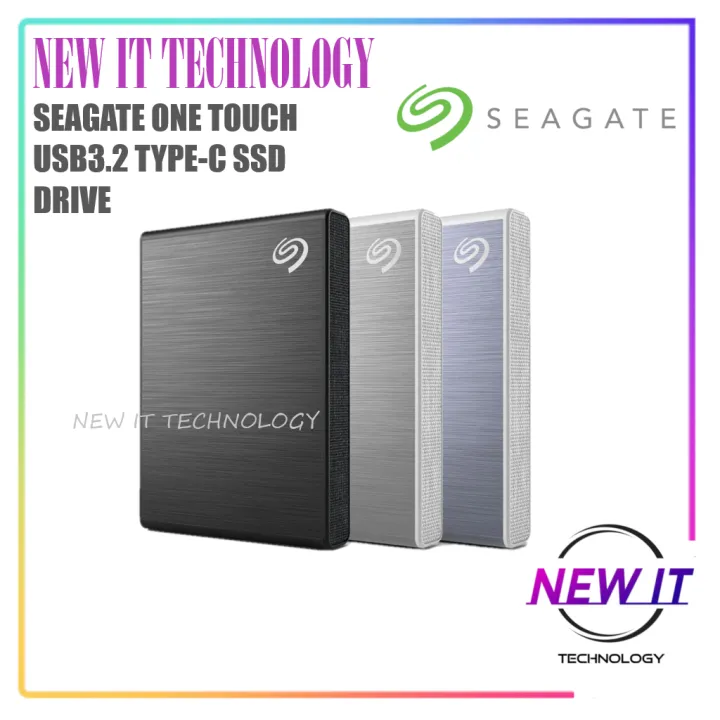 Seagate One Touch SSD Portable External Solid State Drive Ultra Small USB Type-C for WIndows Mac Android (500GB|1TB|2TB)