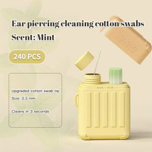 Ear piercing cleaning line Earring Floss Disposable Aftercare Tool Ear piercing deodorization 耳机线清理