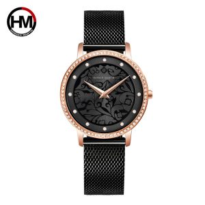 Hannah Martin Chinese Style Paper Flower Window Flower Watch Japanese Quartz Watch Waterproof Watch EYUE
