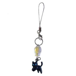 Cat Keychain Acrylic Alloy Phone Charm Accessory Hanging Pendant Suitable for Women Girls Students Travelers Present
