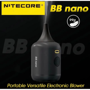 NITECORE BB NANO เครื่องเป่าลมไฟฟ้าสำหรับเป่าอากาศทำความสะอาดเลนส์กล้องถ่ายรูปฝุ่นถ่ายภาพแบบนาโน