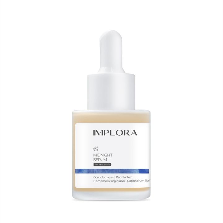 IMPLORA Serum Wajah 20ml | Implora Face Serum Luminous Brightening Acne Midnight Peeling