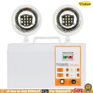 [VOS] Emergency Lamp Dual Head Corridor Safety Lamp Emergency Lighting for Business Home Power Failure