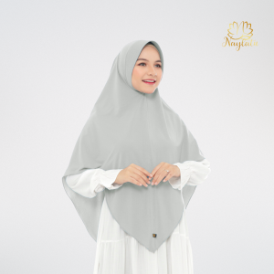 Khimar Syari Jersey Pad Busa Maira by Naylatu