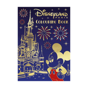 Disneyland Paris Colouring Book For Kids & Adults To Color With 96 Pages