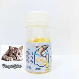 Minyak Ikan Vitamin Kucing Anjing Fish Liver Oil Premium Untuk Bulu dan Daya Tahan