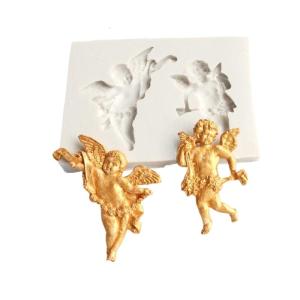 3D Angel Figurine Silicone Molds Art Sculpture Silicone Molds for Soaps Epoxy Resin Gypsum Decoration