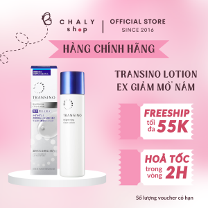 Nước hoa hồng sáng da mờ nám cao cấp Transino Whitening Clear Lotion EX 150ml Nhật Bản