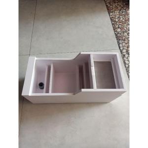 Lọc tràn trên bể cá fomex 10ly . rộng 12cm cao 15cm .nhận làm theo yêu cầu
