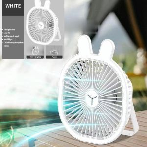 New led ringlight Portable Wireless Desk Fan USB Charging Mini Fan 3 Speed portable outdoor fan