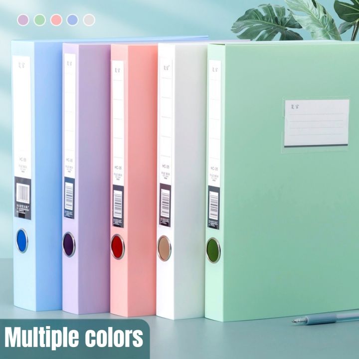 File Case Document Organizer Large Capacity File Box PP File Box File ...