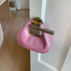 TRANQUIL HUT Solid Color Half-moon Crescent Bag Y2k Simple Womens Coin Purses Niche Versatile Pu Leather Handbag Daily