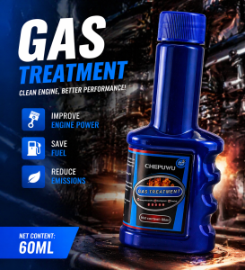 GAS TREATMENT 60ml Motorcycle Carbon Cleaner AUTO CARE- Carburetor Cleaning Engine Carbon Removal Oil Additive Fuel.