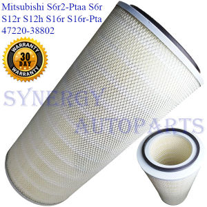 Filter Udara Genset Mitsubishi S6r2-Ptaa S6r S12r S12h S16r S16r-Pta 47220-38802 - 10008591