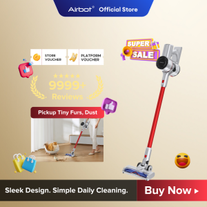 Airbot Supersonics 4.0 20000Pa Cordless Vacuum | Stick Handheld Vacuum Cleaner | Wireless | Car Vacuum | HEPA Filter