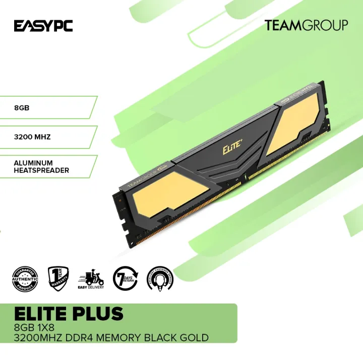 8gb Ram Team Elite Plus 16gb Team Elite Plus Black 8gb Ddr4