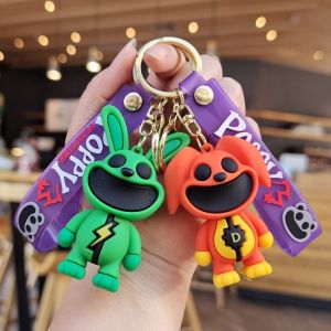 Game Smiling Critters CatNap DogDay Bearhug Plushie Keychains Ring for Accessories Bag Pendant Key Chain Jewelry Gifts