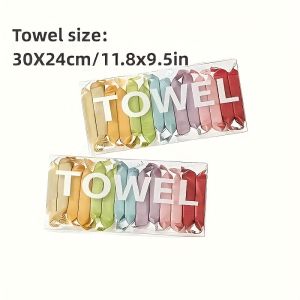 14PCS Disposable Washcloths Thickened Compressed Travel Towels for Face Cleansing and Beauty