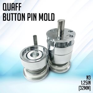 Printleaf - QUAFF Brand Button Pin Press Machine N3 Swing Type Button Press Body and Mold (Promo Package)