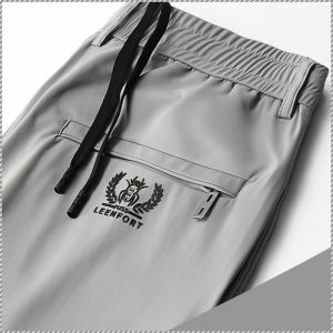 Slim-fit Pants Comfort not Picky About Body Shape Casual Pants Leisure Cracks Practicality Non-slip