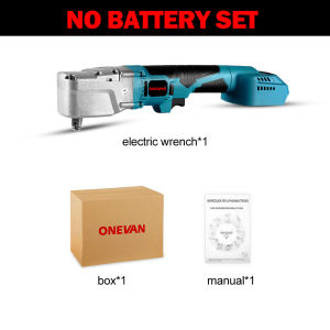 ONEVAN 1000N.M 4800RPM 2-Gears Brushless 1/2 Electric Ratchet Wrench Removal Screw Nut Car Repair Power Tool For Makita 18V Battery