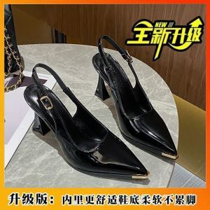 Free Shipping Solid Color Slip-On Pointed-Toe WomenS Shoes 2026 Shallow-Mouth Non-Slip Niche Design High Heels