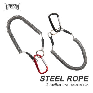 Kingdom Fishing Accessories Fishing Rope Strong Pull Lanyards Boating Retention String Ropes Camping Carabiner Secure Lock Fishing Tools Accessories
