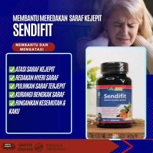 Sendifit Herbal Original Atasi Saraf Kejepit – Nyeri Saraf Pegal Kaku Rematik Tulang Sendi Sehat