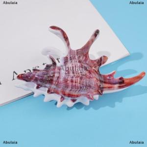[COD] Abulaia High Quality Wave Crab Claw Clips Conch Ocean Design Shark Hair Clips Geometry High Ponytail Barrette Hairpin Hair Accessory