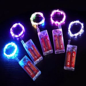 Dây chớp trang trí pin AAdây đèn led đom đóm fairylight dài 3m/ 10m có Đủ màu hoặc Vàng