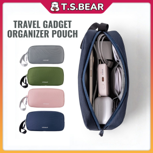 Travel Gadget Organizer Bag Beg Simpan Aksesori Elektronik Cable Tech Pouch Powerbank Storage Beg Pengatur Kabel T25