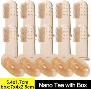 Zxinzhan】แปรงสีฟันนิ้วซิลิโคนสำหรับสัตว์เลี้ยง20ชิ้นแปรงสีฟันทำความสะอาดฟันปลายนิ้วสำหรับแมวสุนัขทำความสะอาดและกำจัดหินหินปูนแปรงสีฟันสัตว์เลี้ยง