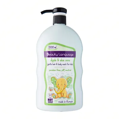 BL Kids Gentle Hair and Body Wash (Apple and Aloe Vera) - By Beauty Language