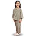 Baju Kurung Budak Perempuan Kurung Sedondon Kids 6-12 years Baju Raya Budak Printed Ironless Peplum Budak Girls Murah Muslim Set Baju Raya Perempuan 2025 Terbaru. 