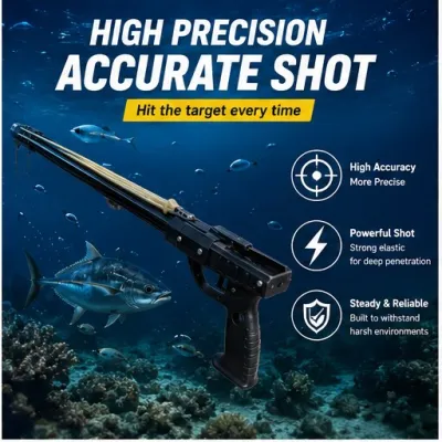 Professional Angler Speargun Space Aluminum Ultra Precise River & Sea Fishing Tool