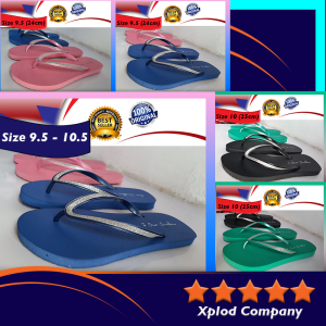 ALL Varian Sandal Jepit Wanita Sun Swallow Kristal Sendal Polos Ukuran 37 - 42 Wanita Terlaris