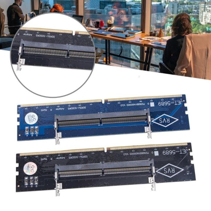 Desktop Computer Adapter Cards Laptop DDR5 to Desktop PC Adapter Card UDIMM to SO DDR5 Converters DDR5 ...